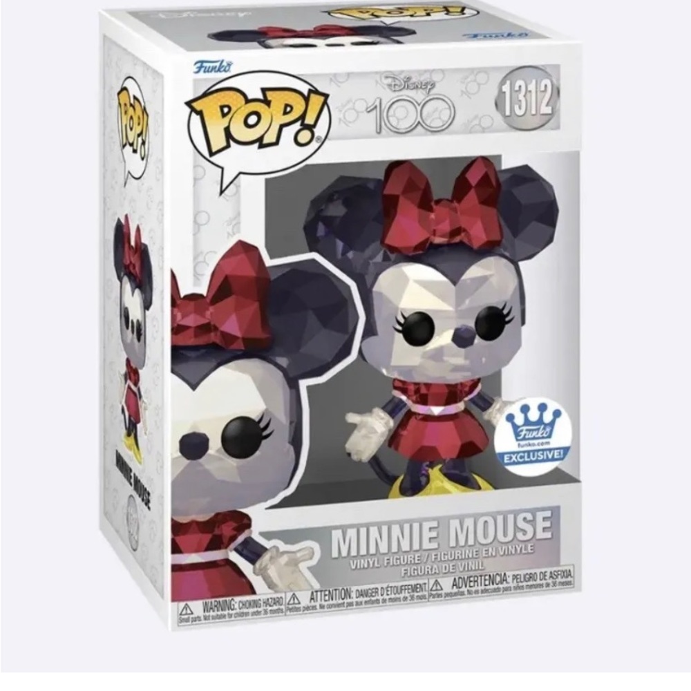 Minnie Mouse (Facet) Funko Shop Exclusive Funko Pop Disney 100th
